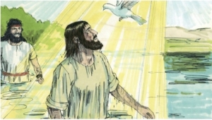 Jesus and the Dove
